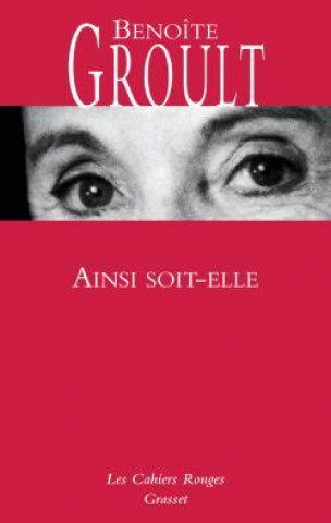 Boek Ainsi soit-elle Benoîte Groult