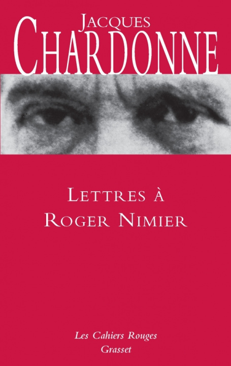 Kniha Lettres à Roger Nimier Jacques Chardonne