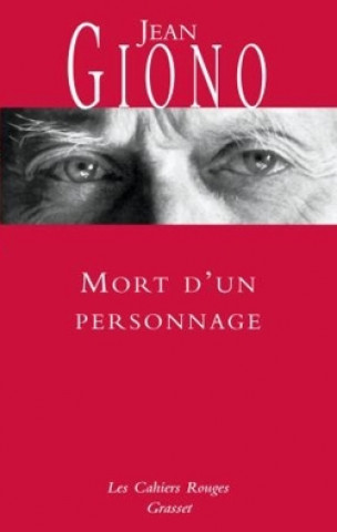 Knjiga Mort d'un personnage Jean Giono