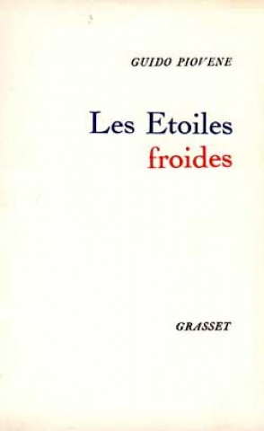 Boek Les étoiles froides Guido Piovene