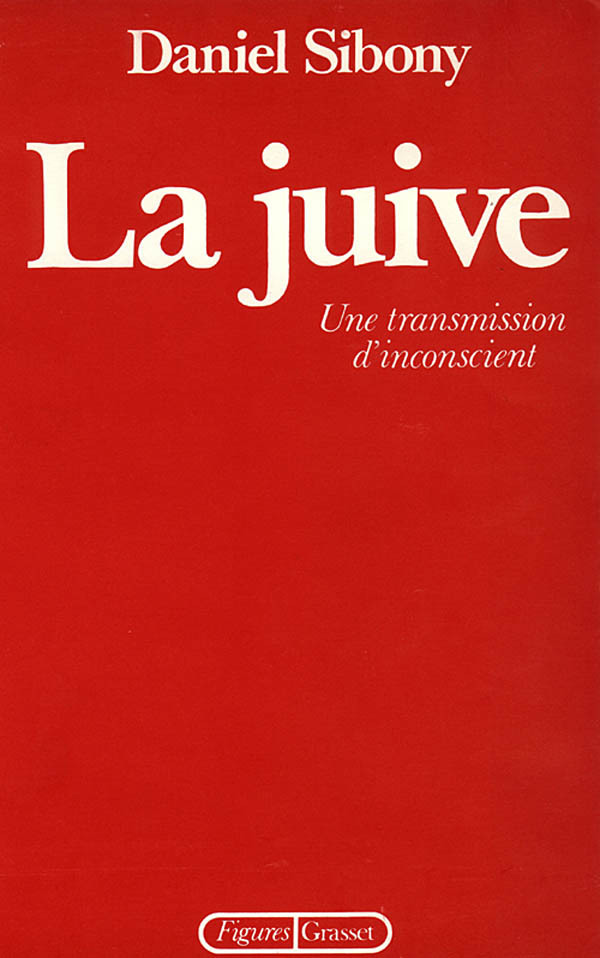 Knjiga La juive Daniel Sibony