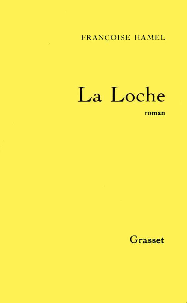 Knjiga La loche Françoise Hamel