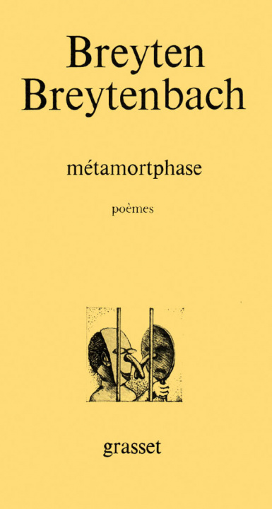 Book METAMORTPHASE Breyten Breytenbach