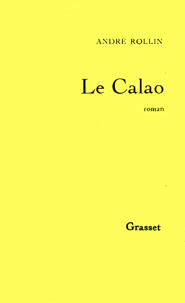 Book Le calao André Rollin