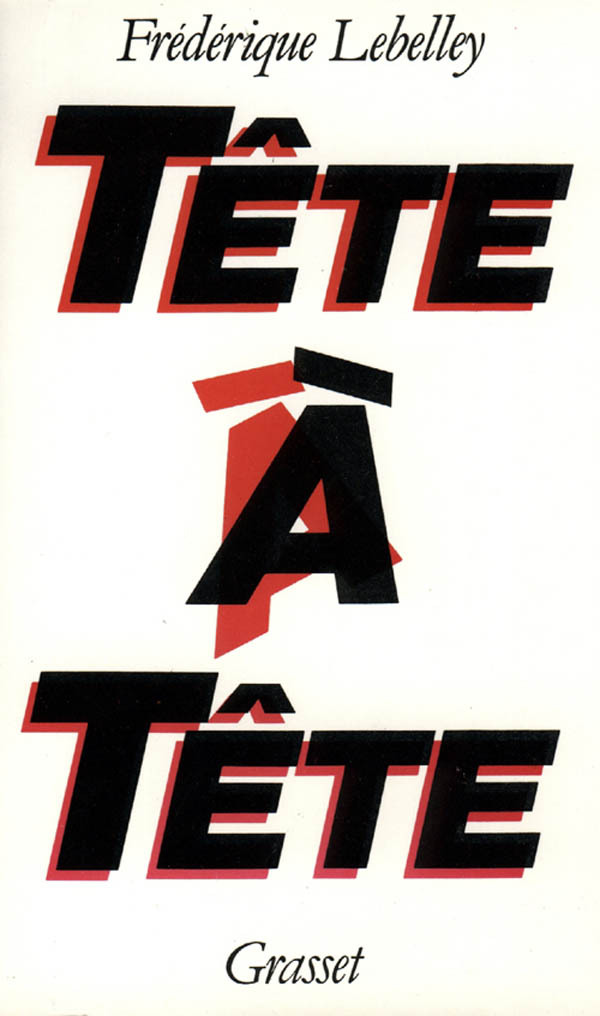 Книга Tête à tête Frédérique Lebelley