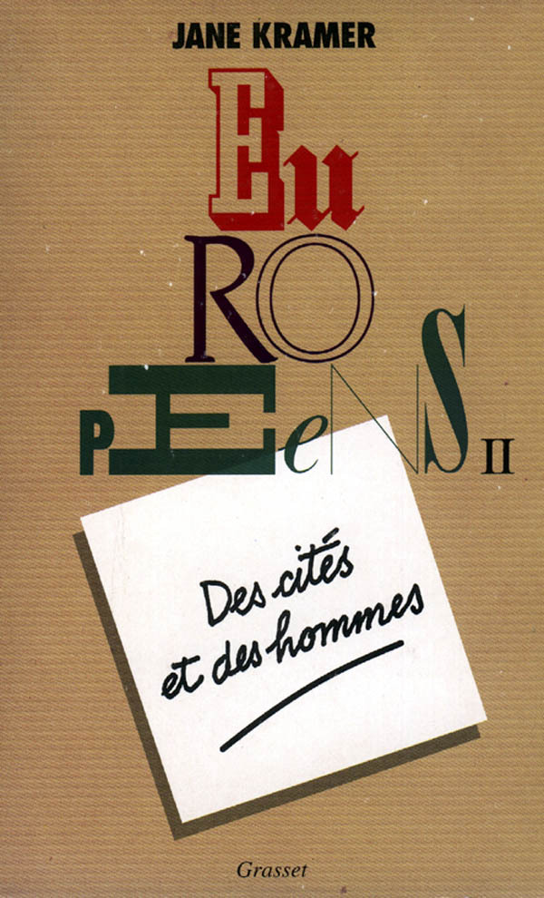Buch EUROPEENS T02 Jane Kramer