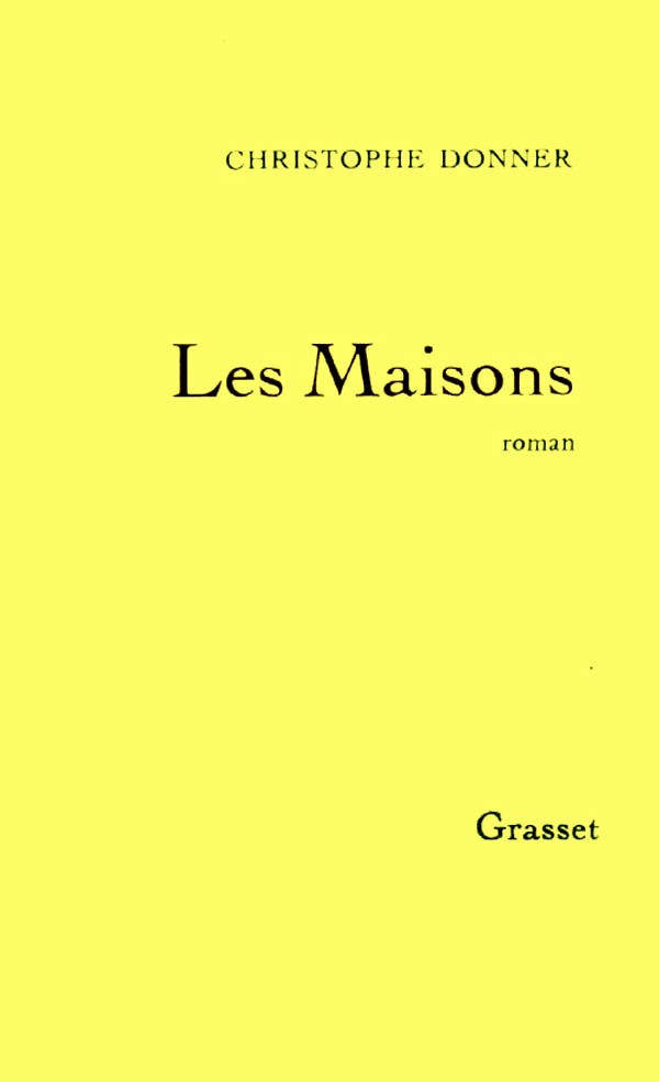 Carte Les maisons Christophe Donner