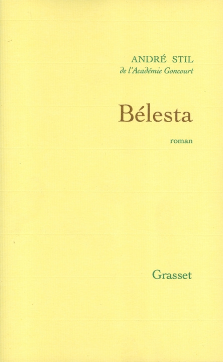 Book Belesta André Stil