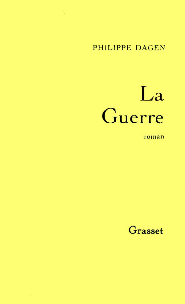 Buch La guerre Philippe Dagen