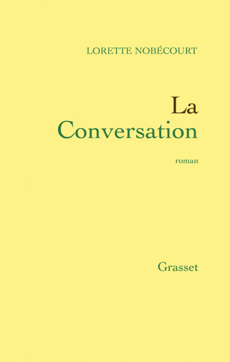 Boek La conversation Lorette Nobécourt