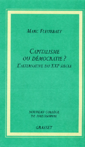 Knjiga CAPITALISME OU DEMOCRATIE Marc Fleurbaey