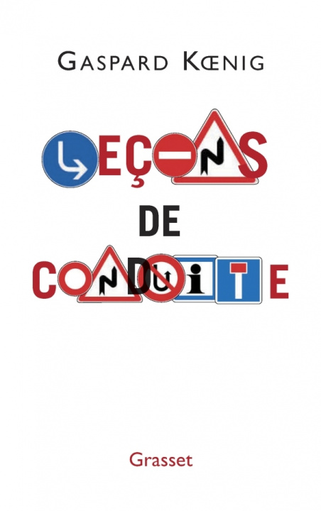 Boek Leçons de conduite Gaspard Koenig