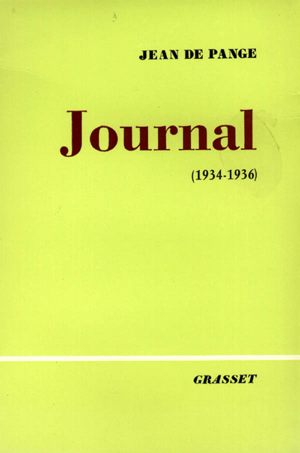 Könyv Journal, Tome 3 : 1934-1936 Pauline de Pange