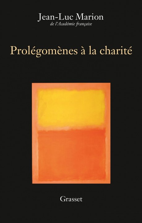Carte Prolégomènes à la charité Jean-Luc Marion
