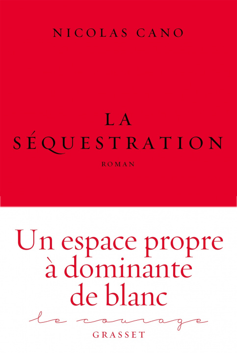 Knjiga LA SEQUESTRATION Nicolas Cano