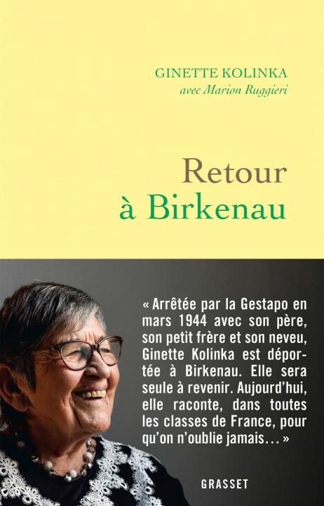 Книга Retour à Birkenau Ginette Kolinka