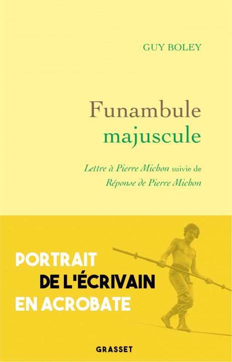 Knjiga Funambule majuscule Guy Boley