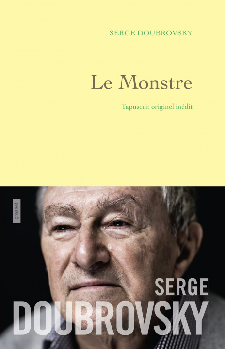 Knjiga Le monstre Serge Doubrovsky