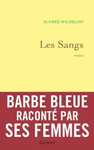 Knjiga Les sangs Audrée Wilhelmy