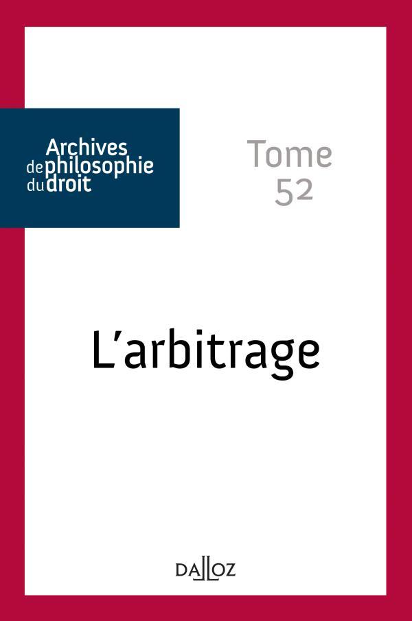 Kniha L'arbitrage - Tome 52 René Sève