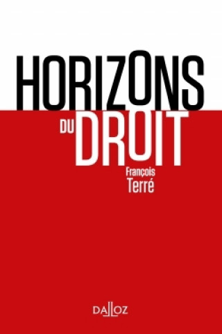 Kniha Horizons du droit François Terré