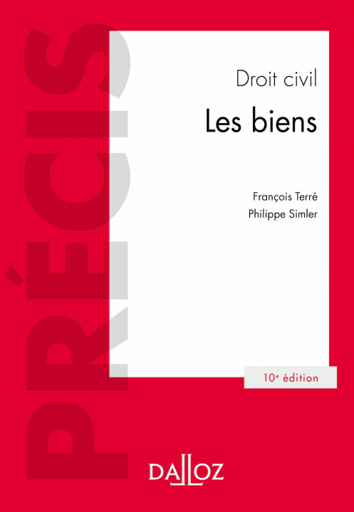 Książka Droit civil.Les biens. 10e éd. François Terré