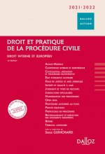 Carte Droit et pratique de la procédure civile 2021/2022. 10e éd. - Droit interne et européen Frédérique Ferrand