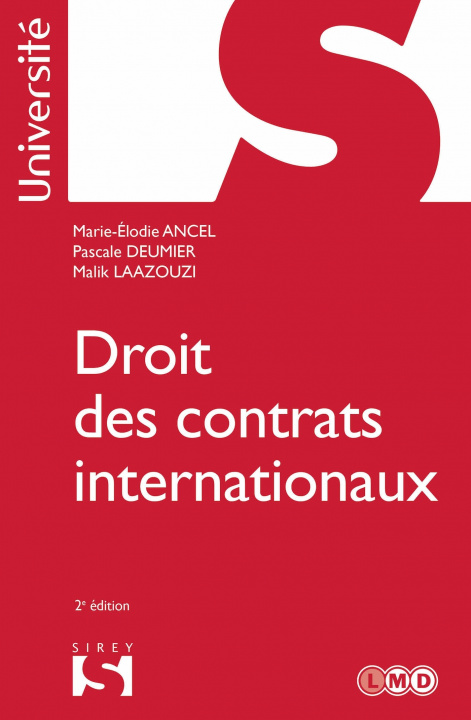 Könyv Droit des contrats internationaux. 2e éd. Marie-Élodie Ancel