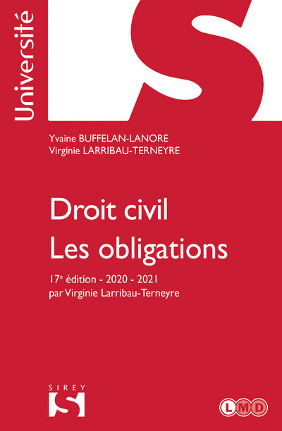 Книга Droit civil - Les obligations 17ed Yvaine Buffelan-Lanore