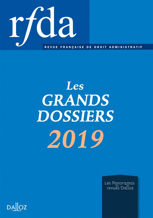 Könyv RFDA - Les grands dossiers 2019 
