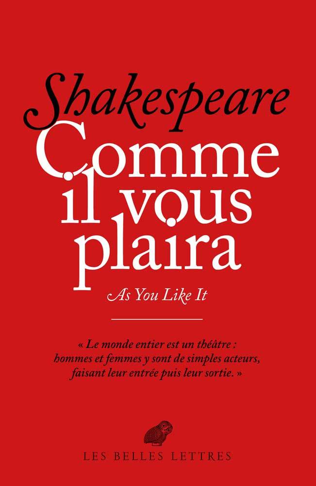 Kniha Comme il vous plaira / As you like it William Shakespeare