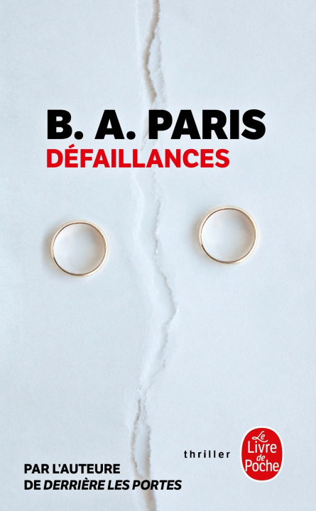 Knjiga Défaillances B.A. Paris