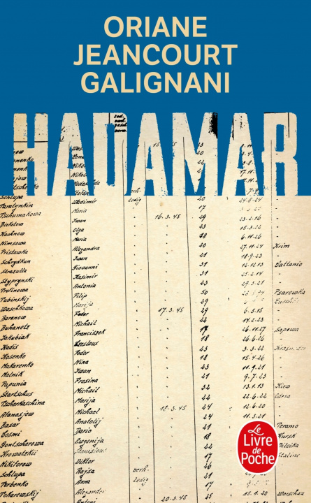 Könyv Hadamar Oriane Jeancourt Galignani