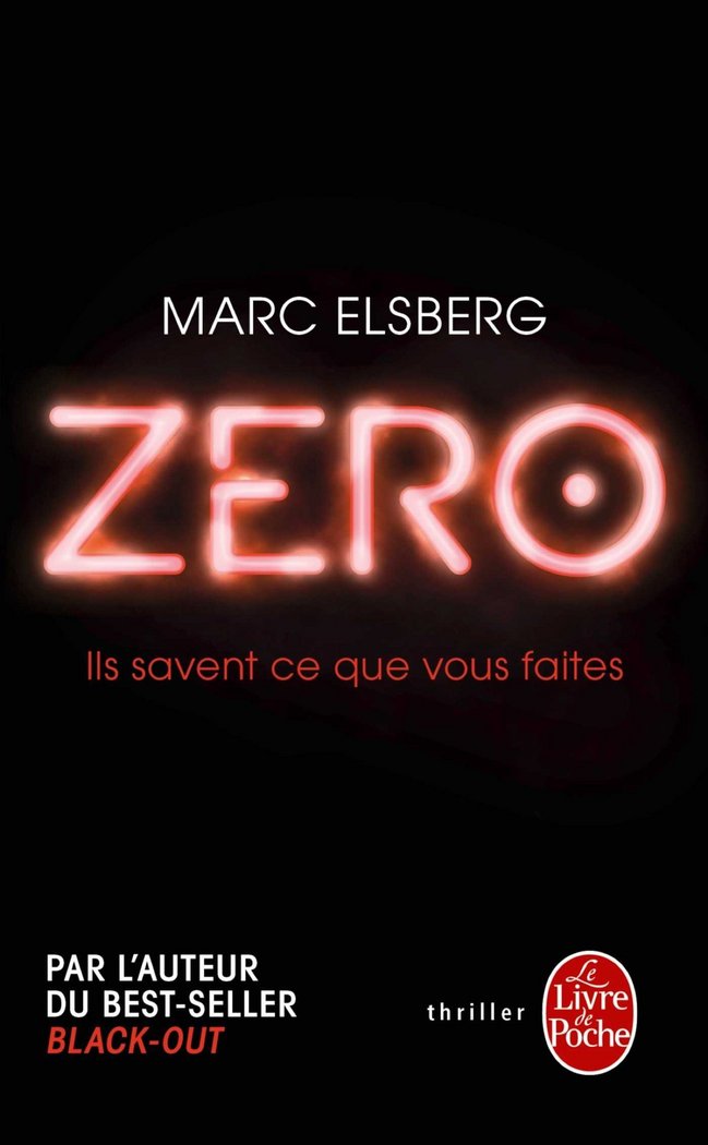 Kniha Zero Marc ELSBERG