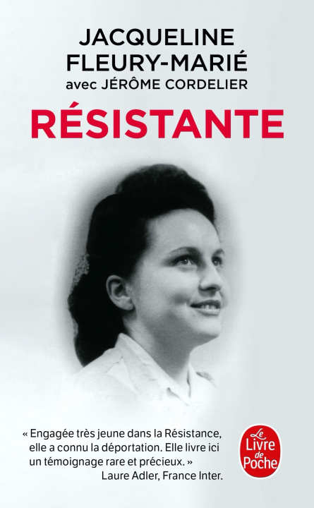 Książka Résistante Jacqueline Fleury-Marié