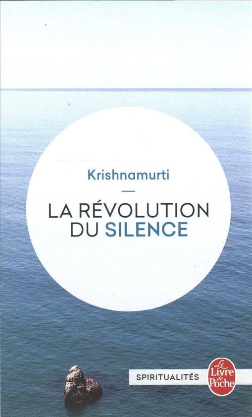 Carte La Révolution du silence Jiddu Krishnamurti