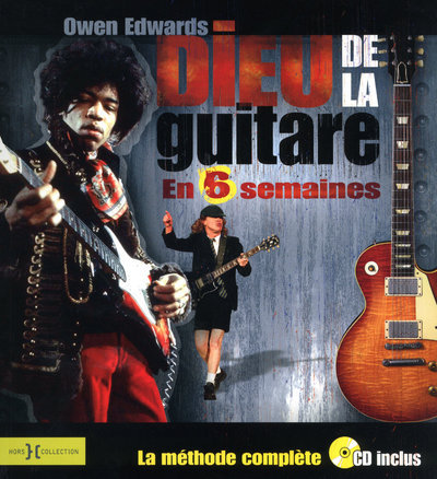 Kniha Dieu de la guitare en 6 semaines + cd inclus Owen Edwards