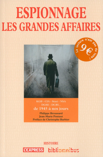 Buch Espionnage Les Grandes affaires Philippe Broussard