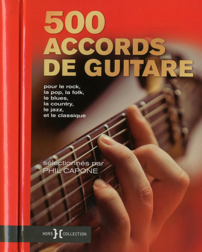 Kniha 500 accords de guitare Phil Capone
