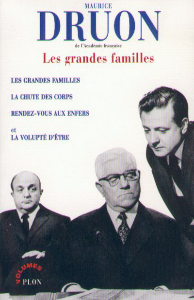 Book Les grandes familles Maurice Druon