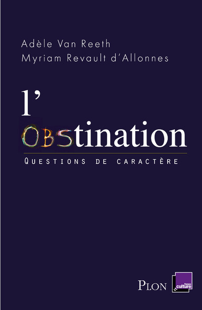 Knjiga L'obstination Adèle Van Reeth