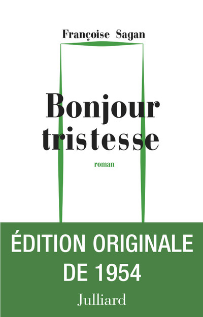 Kniha Bonjour tristesse - éd. originale Françoise Sagan