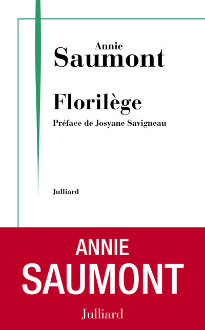 Könyv Florilège Annie Saumont
