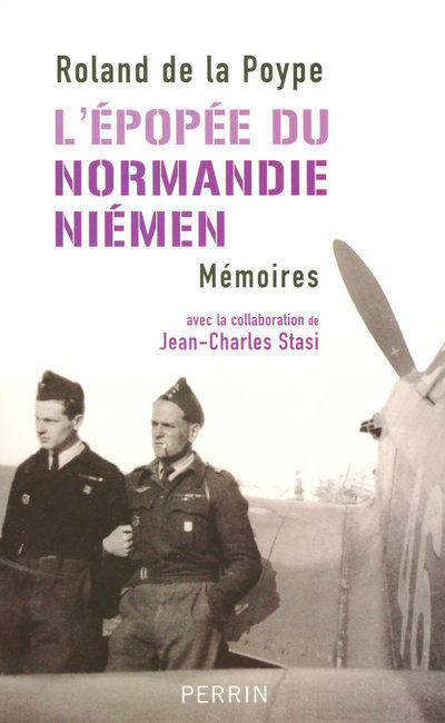 Kniha L'épopée du Normandie-Niémen mémoires Roland de La Poype