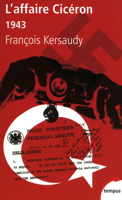 Kniha L'affaire Cicéron 1943 François Kersaudy