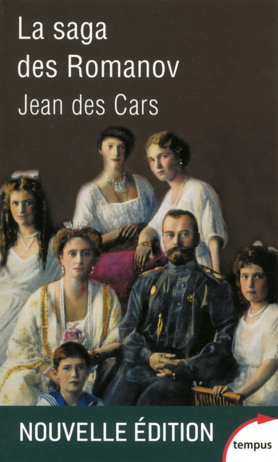 Könyv La saga des Romanov Jean Des Cars