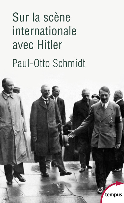 Książka Sur la scène internationale avec Hitler Paul Schmidt