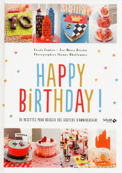 Boek Happy birthday ! Cécile Coulier