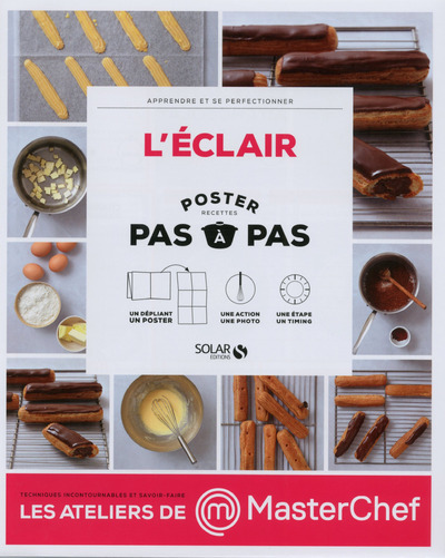 Knjiga L'éclair - poster pas à pas - Masterchef 