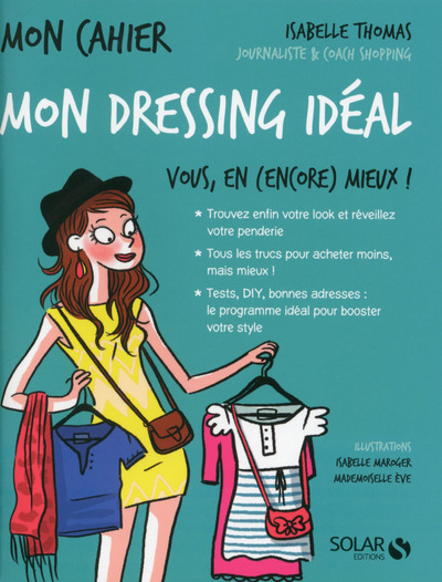 Книга Mon cahier Mon dressing idéal Isabelle Thomas